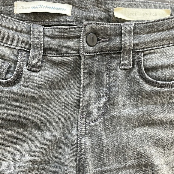 Sz26 Anthropologie Pilcro Stet Denim in faded grey GUC - Picture 4 of 8